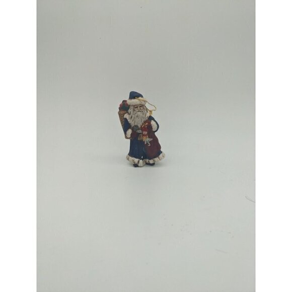 13 PC Lot Of Hand Painted Porcelain Christmas Ornaments. - Picture 4 of 13